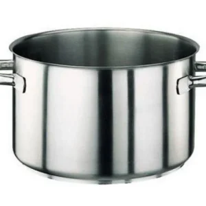Serie 1000 Casseruola Alta Inox Cm.32 H.19,5 Lt.15,4 2 Maniglie