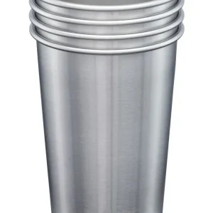 Set di 4 bicchieri acciaio Klean Kanteen Pints 473ml