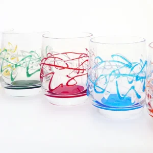 set 6 bicchieri acqua cl.19 Serie Jazz monocolore