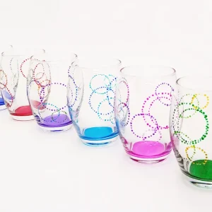 set 6 bicchieri acqua cl.39 Serie Montecarlo Circle