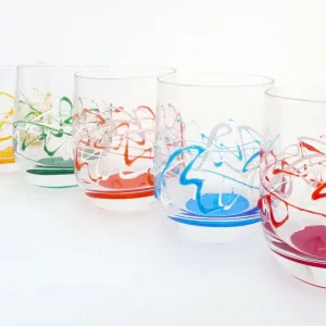 set 6 bicchieri acqua cl. 27 Serie Jazz monocolore