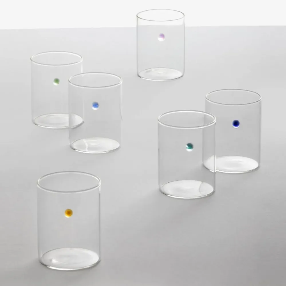 Set 6 Bicchieri Acqua "Soleils" Ichendorf Milano