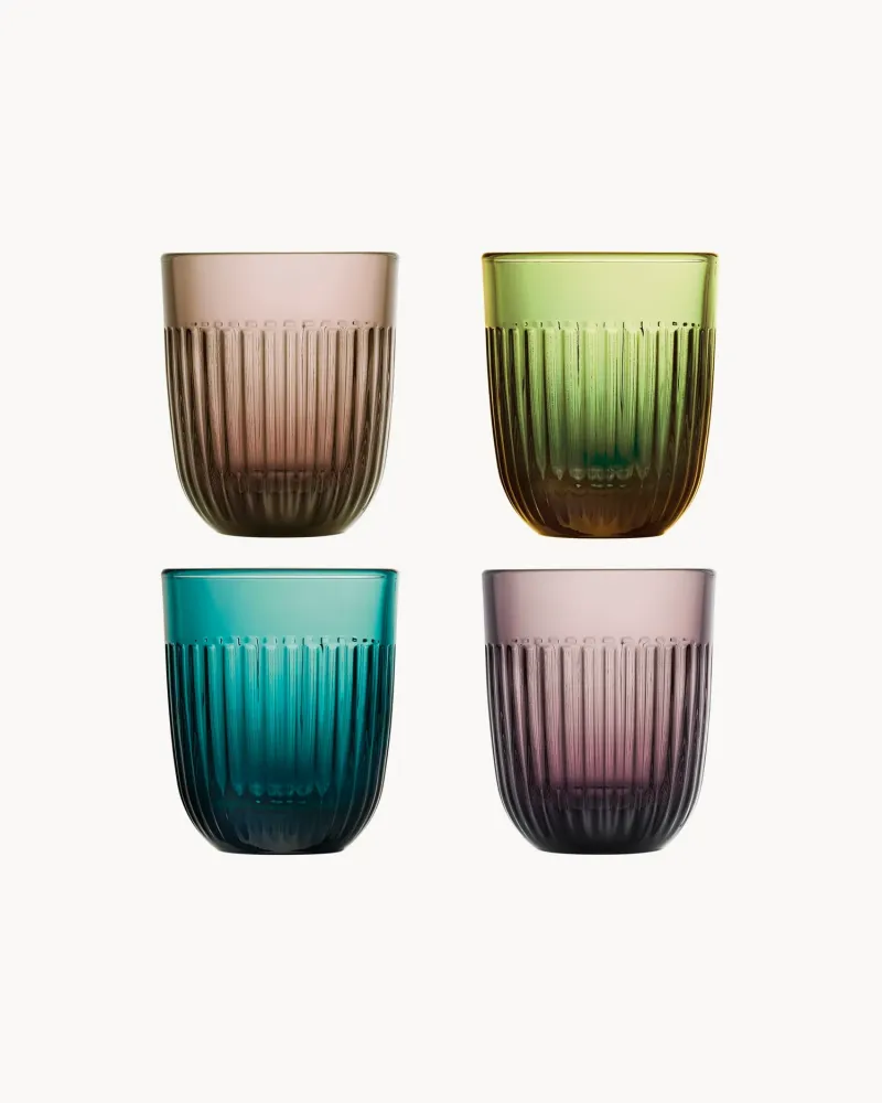 Set 4 bicchieri acqua vetro Ouessant