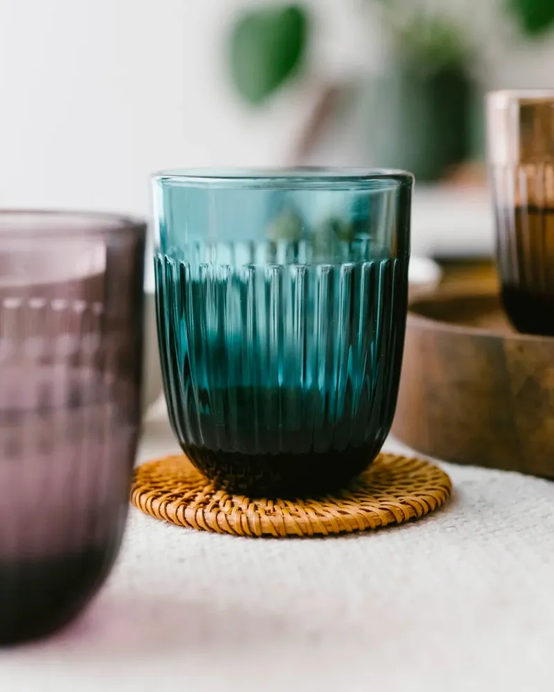 Set 4 bicchieri acqua vetro Ouessant