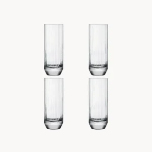 Set 4 bicchieri alti cristallo Big Top