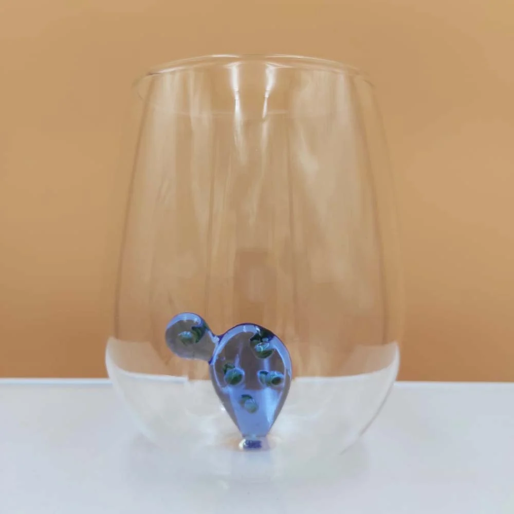 Set 4 Bicchieri Cactus 3D Fortuna