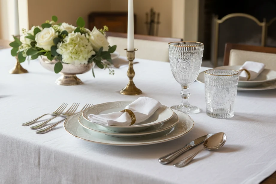 Set 12 Bicchieri e Calici Grace Filo Oro 330cc – Vetro Elegante Decorato