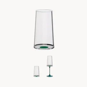 Set 2 bicchieri da cocktail/flûte cristallo SplitGlass