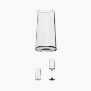 Set 2 bicchieri da cocktail/flûte cristallo SplitGlass