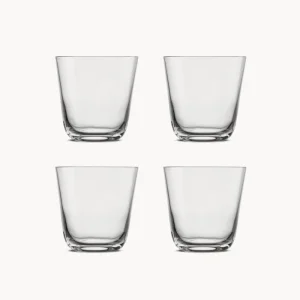 Set 4 bicchieri cristallo Savage