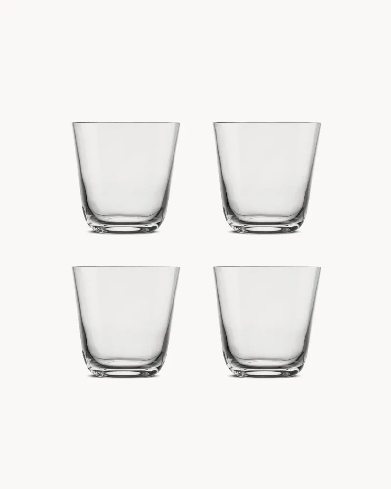 Set 4 bicchieri cristallo Savage
