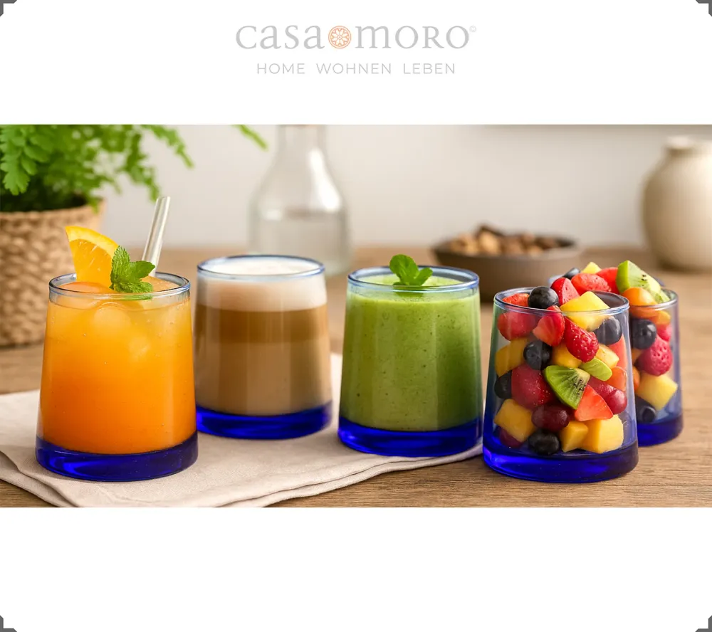 Set di 4 bicchieri da dessert
