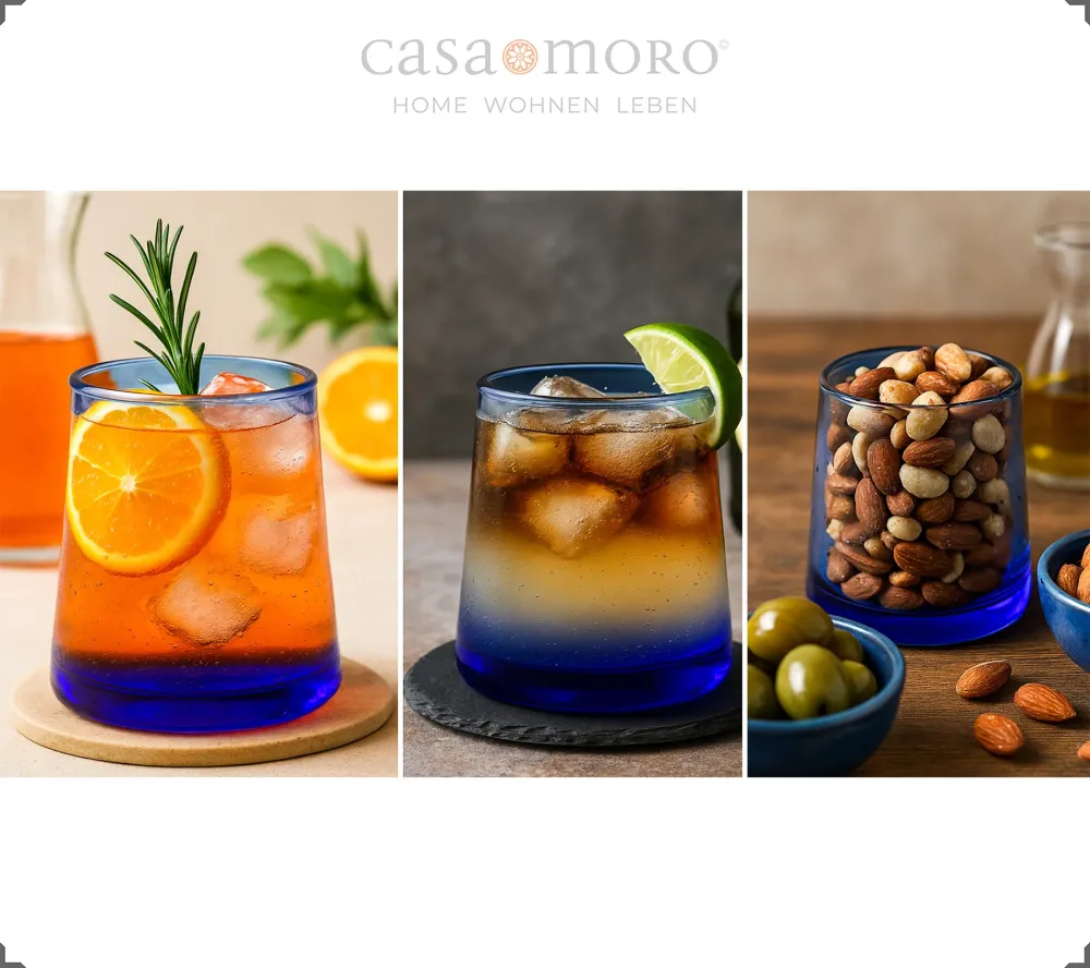 Set di 4 bicchieri da dessert