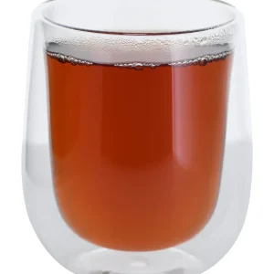 Set 2 Bicchieri Doppia Parete Vetro 200ml
