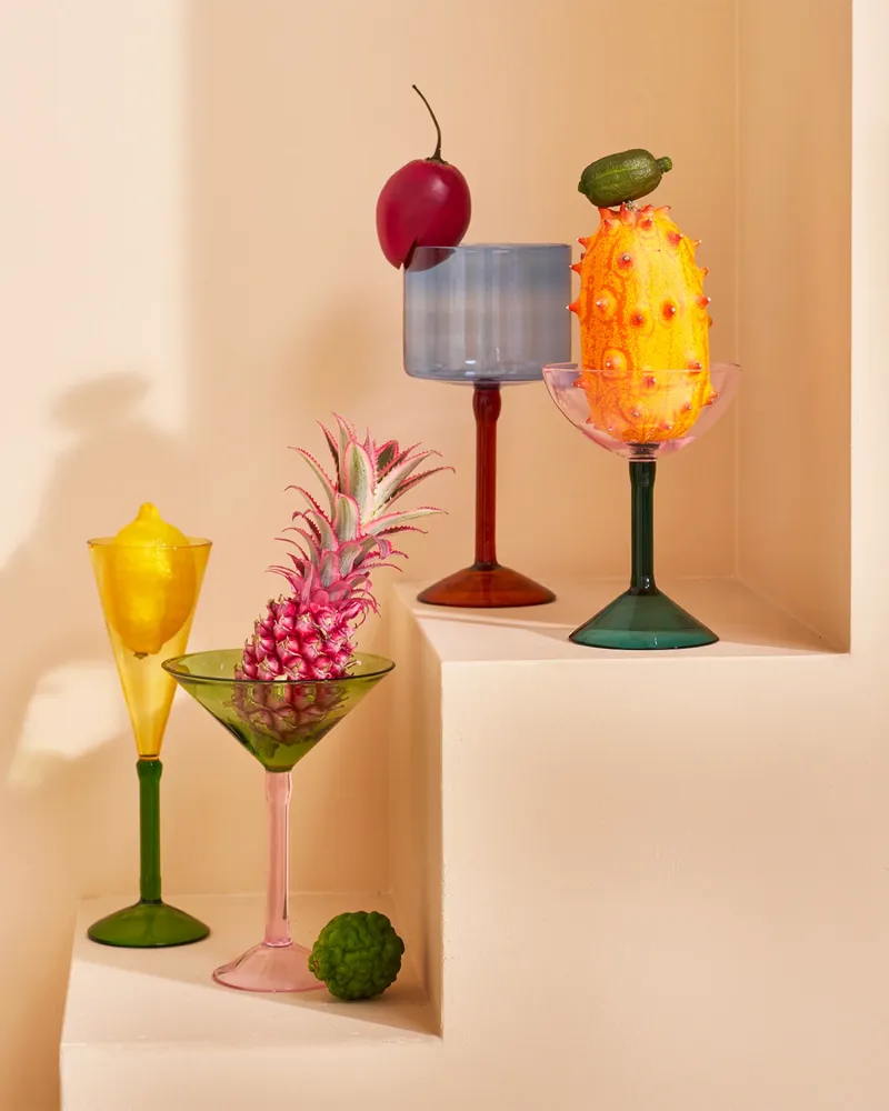 Set 2 bicchieri da Gin-tonic vetro borosilicato