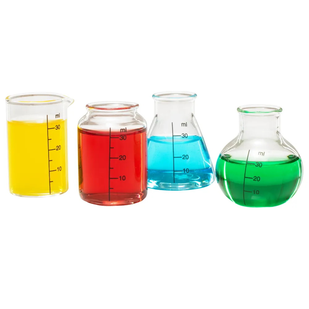 Set di 4 bicchieri da laboratorio