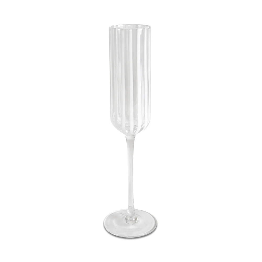 Set 36 Bicchieri "Linee Bianco" Henriette
