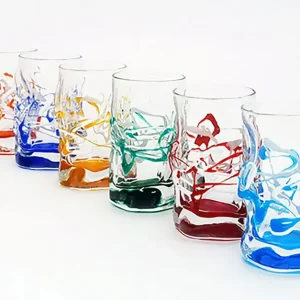 Set 6 bicchieri liquore cl.7 monocolore Serie Jazz Source