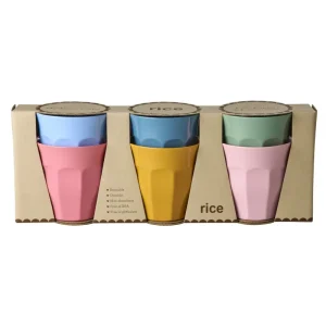 Set 6 bicchieri melamina