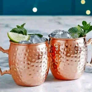 Set 2 Bicchieri Moscow Mule Acciaio Cl.47 Bronzo 203279