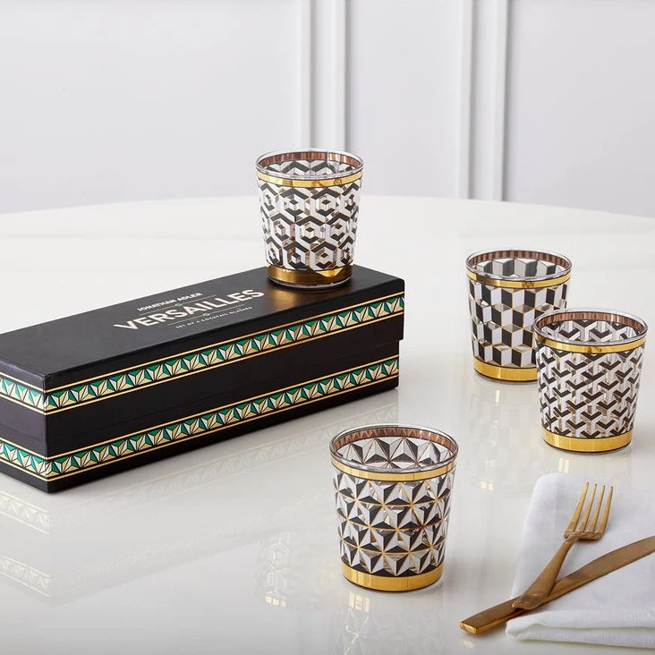 Set 4 Bicchieri "Versailles" Jonathan Adler