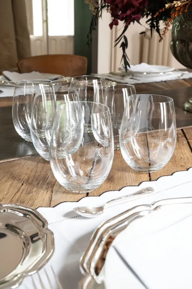 Set 6 Bicchieri Vetreria Sommelier