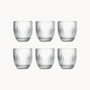 Set 6 bicchieri vetro Troquet, Jeux