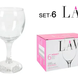 SET 6 BICCHIERI VINO BiANCO 170cc