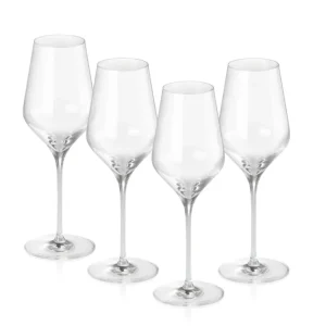 Set 4 Bicchieri Vino Bianco