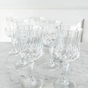 Set di 6 bicchieri da vino Cristal D'Arques Longchamp