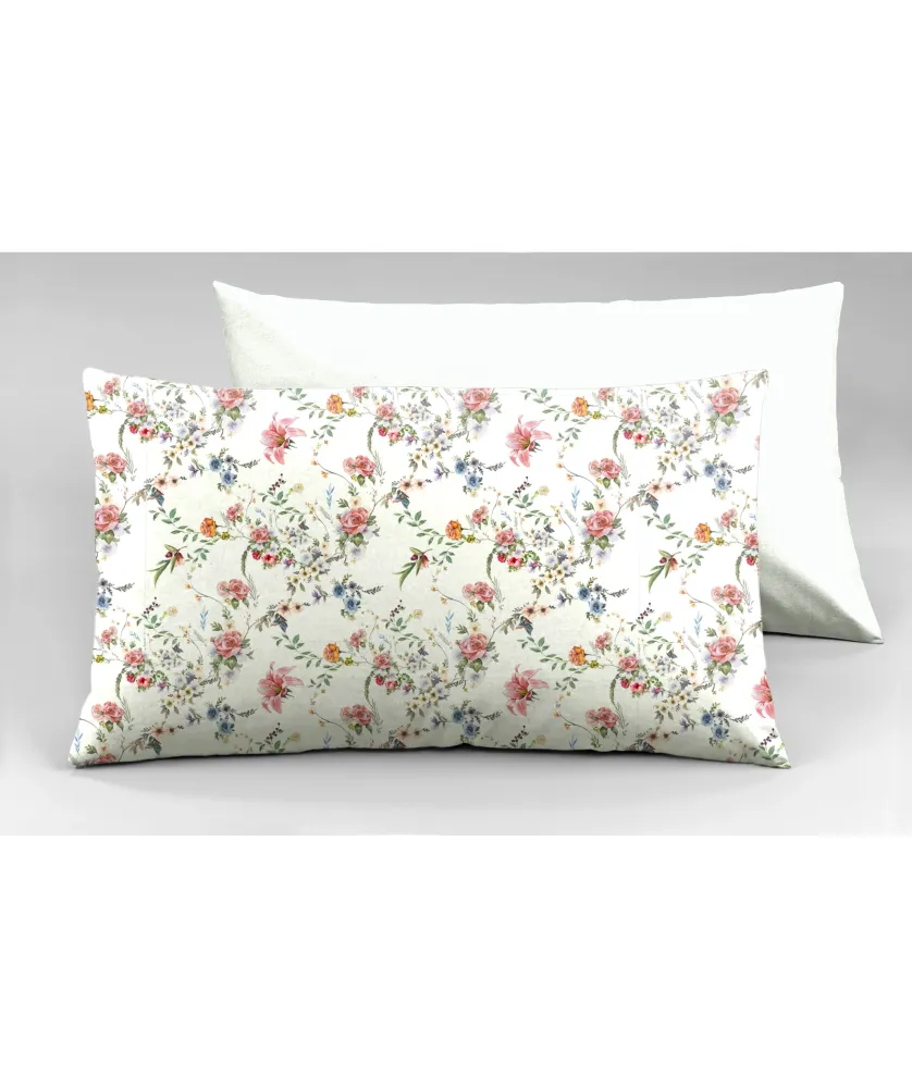 Set 2 federe coppia di federe Set 2 federe coppia di federe bifaccia doubleface stampa digitale 100% cotone Made Italy SOT...