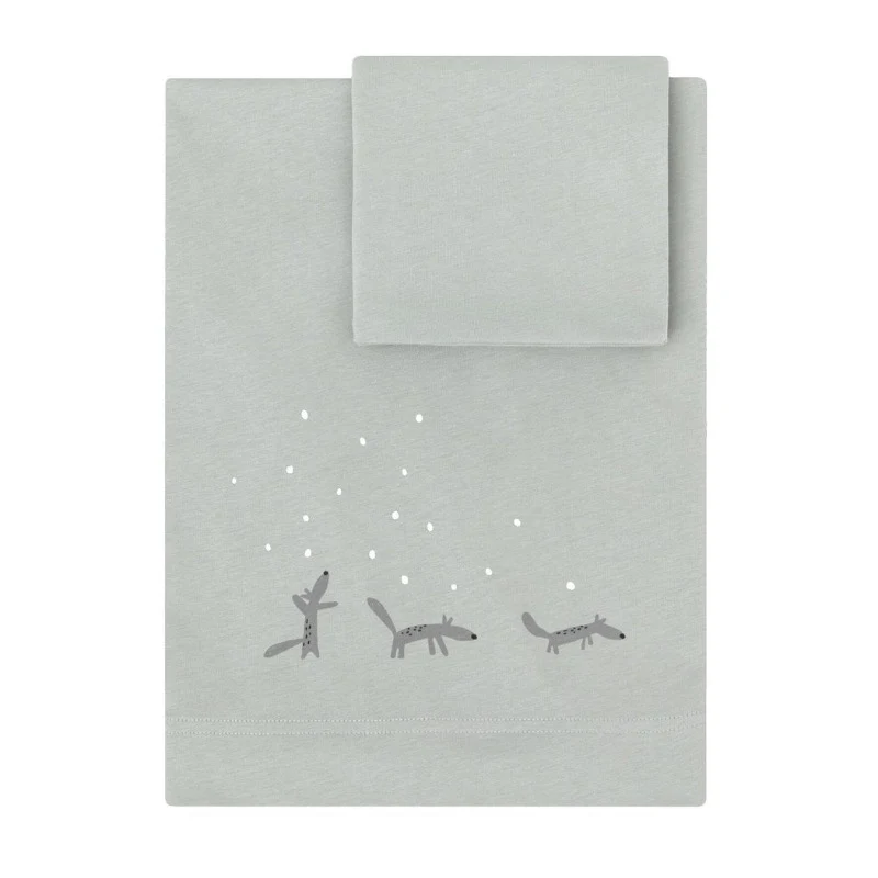 Set Lenzuola bambini GREEN MOSS