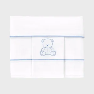 Set lenzuola culla - Orsetto - C63404 - Cielo