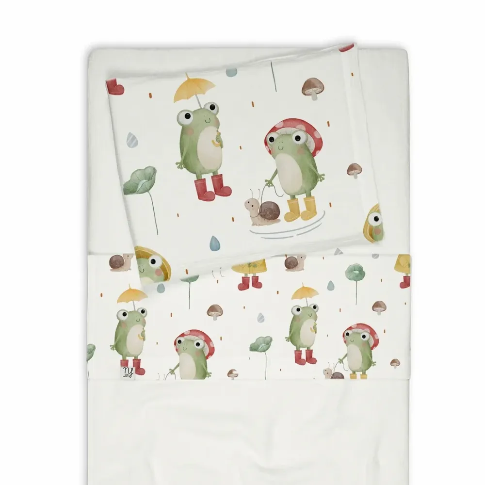 Set lenzuola Froggy