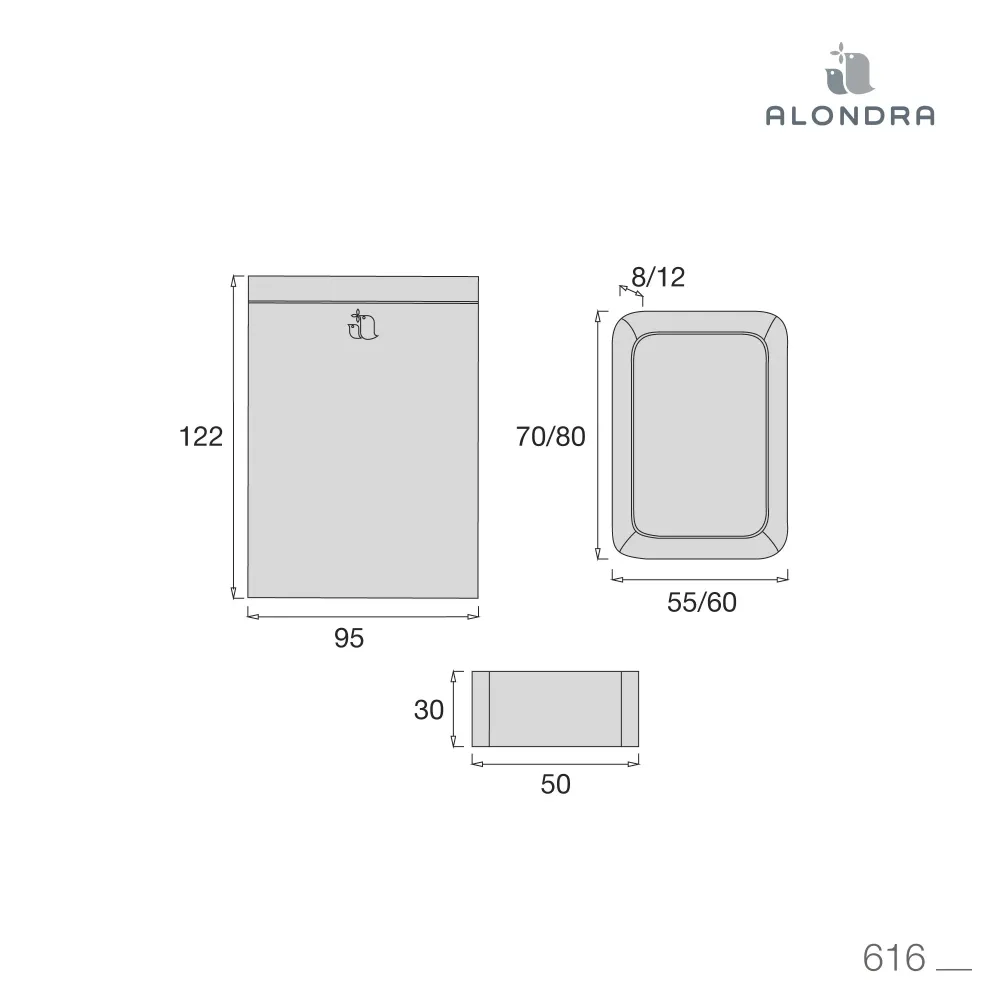 Set lenzuola per culla 60x80/55x70 cm foglie beige · Nandina 616A-116