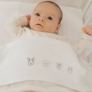 Set Lenzuola per culla - Animal Friends Bamboom