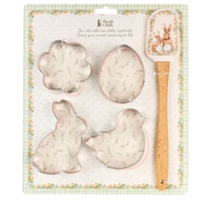 SET PALETTA SILICONE E 4 STAMPINI RABBIT PEPEN - NUVOLE DI STOFFA