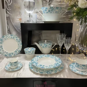 Set Servizio da Tavola di Livellara mod. Mikasa e Servizio di Bicchieri Tp Cristal
