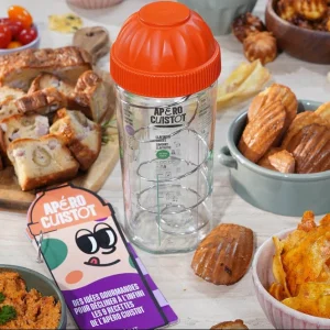 Set Shaker Aperitivo Cookut Apéro Cuisto – 9 Ricette Salate per Aperitivi