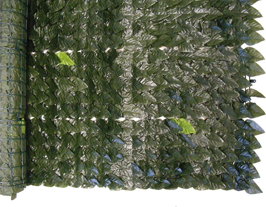 SIEPE ARTIFICIALE 'FOGLIE DI LAURO' mt 1,5 x 20 Lif