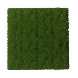 Siepe artificiale per parete giardino verticale muschio plastica - 100x100cm - Conti