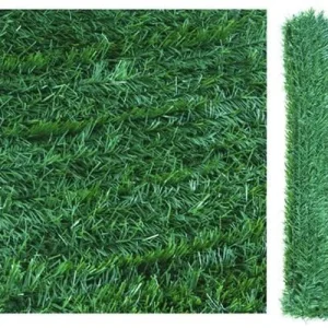 SIEPE ORNAMENTALE ARTIFICIALE CON FOGLIE PINO - 3 X 1 H - FERR 162128