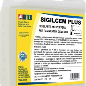SIGILCEM PLUS Sigillante acrilico-poliuretanico effetto antipolvere e antimacchia per pavimenti cemento e pietre porose