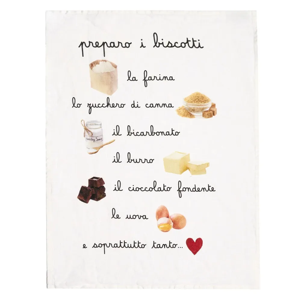 Simple Day Canovaccio Lino Biscotti 50x68 cm