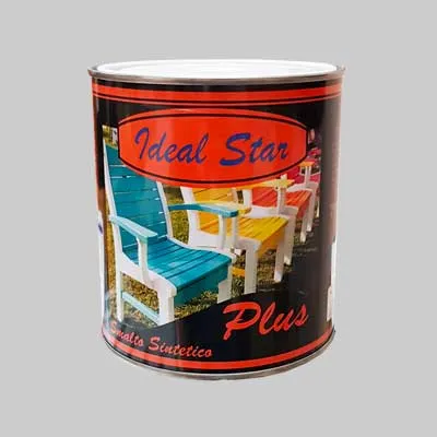 Smaltino 'Plus' Ideal Star 0,125 Lt - Nero Lucido - Ideal Star