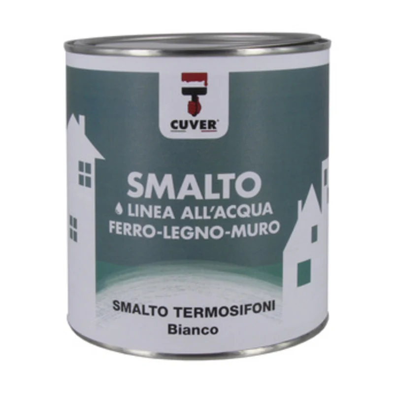 Smalto Allacqua Cuver Termosifone 750 Ml Bian- Colorificio I.Co.Ri.P.- 6,0 Pz