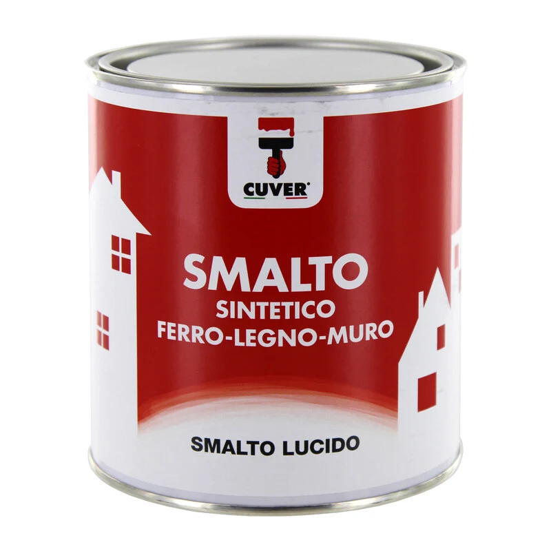 Smalto Cuver 0,750 L Bianco N.41- Colorificio I.Co.Ri.P.- 6,0 Pz