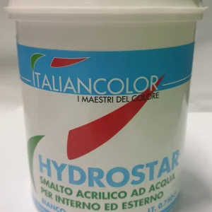 Smalto Hidrostar Bianco Satinato Ml750 Acqua