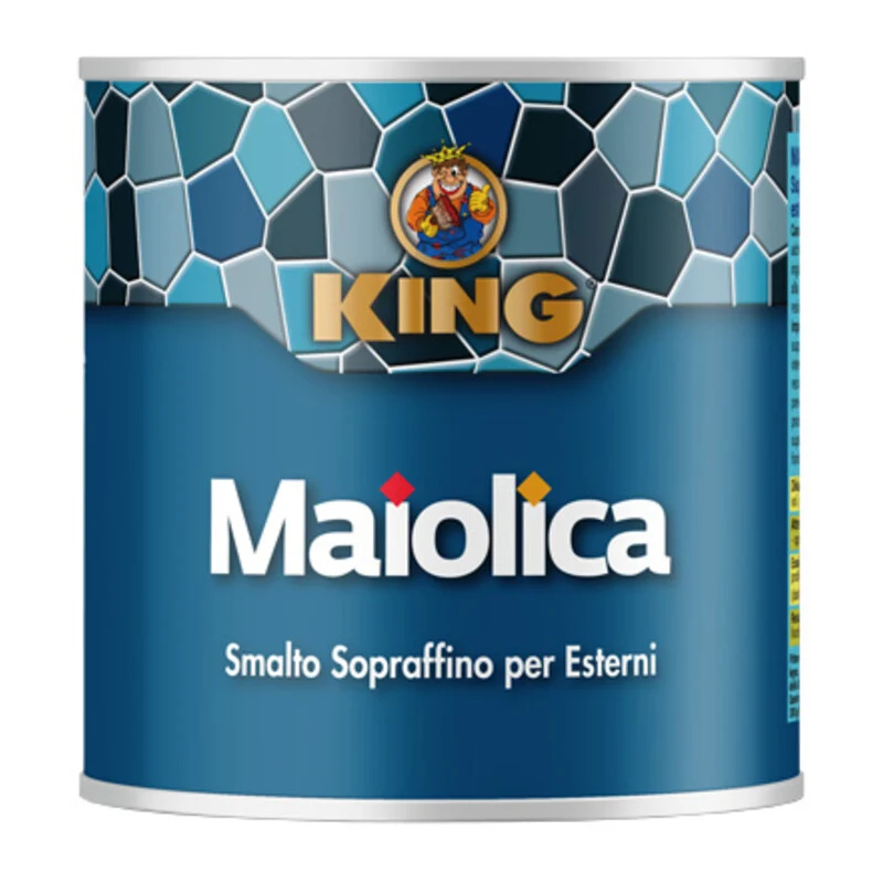 Smalto Maiolica Grigio Scuro 563 100 G- Colorificio Partenopeo- 6,0 Pz