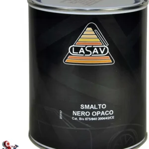 Smalto Nitrosintetico ad effetto satinato molto fine ad alta copertura elevata velocità di essiccazione 750 ml colore nero...